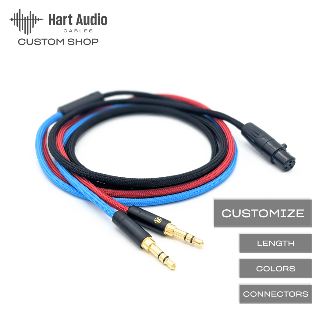 HC-6-B: Locking 2.5mm Balanced Headphone Cable for HD560s and more – Hart  Audio Cables