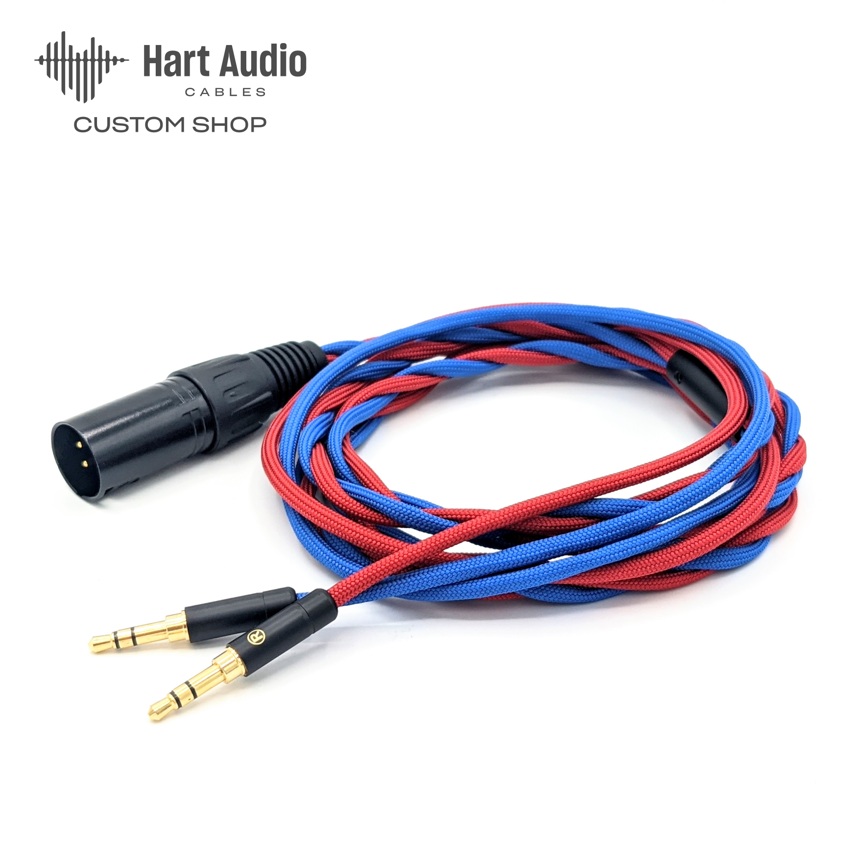 HC-9 Dual 3.5mm TRS Balanced Headphone Cable