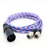 Custom Dual Push-Pull Balanced Headphone Cable for DCA / Mr Speakers
