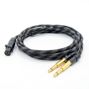 HC-14: Dual 3.5mm balanced cable for Meze headphones