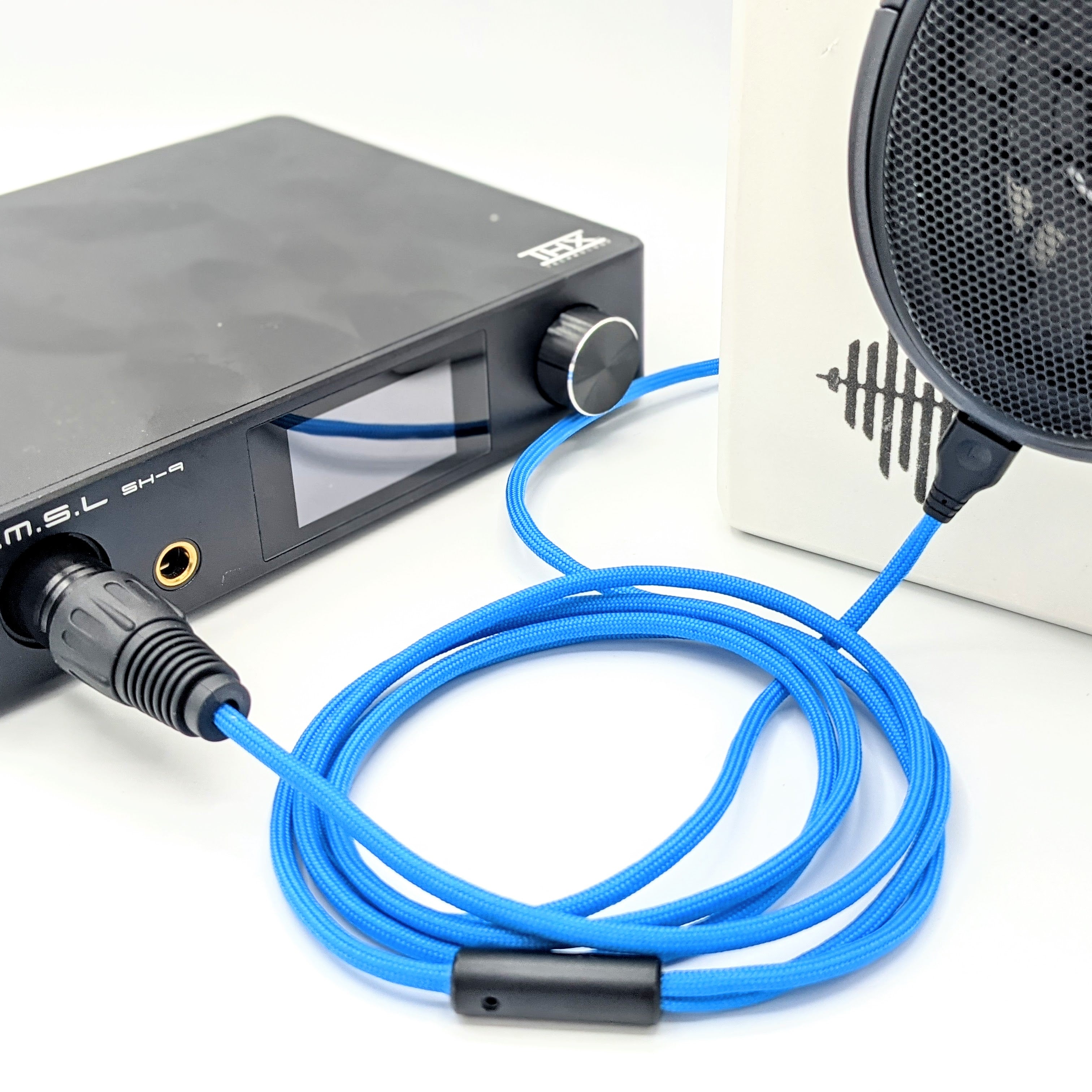 Dual Senn 2-pin to [M] 4-pin XLR Balanced Headphone Cable