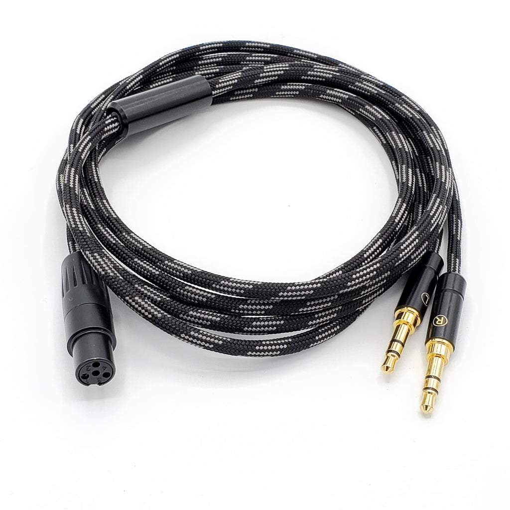 HC-9-Rev: Dual 3.5mm TRS Balanced Modular Headphone Cable