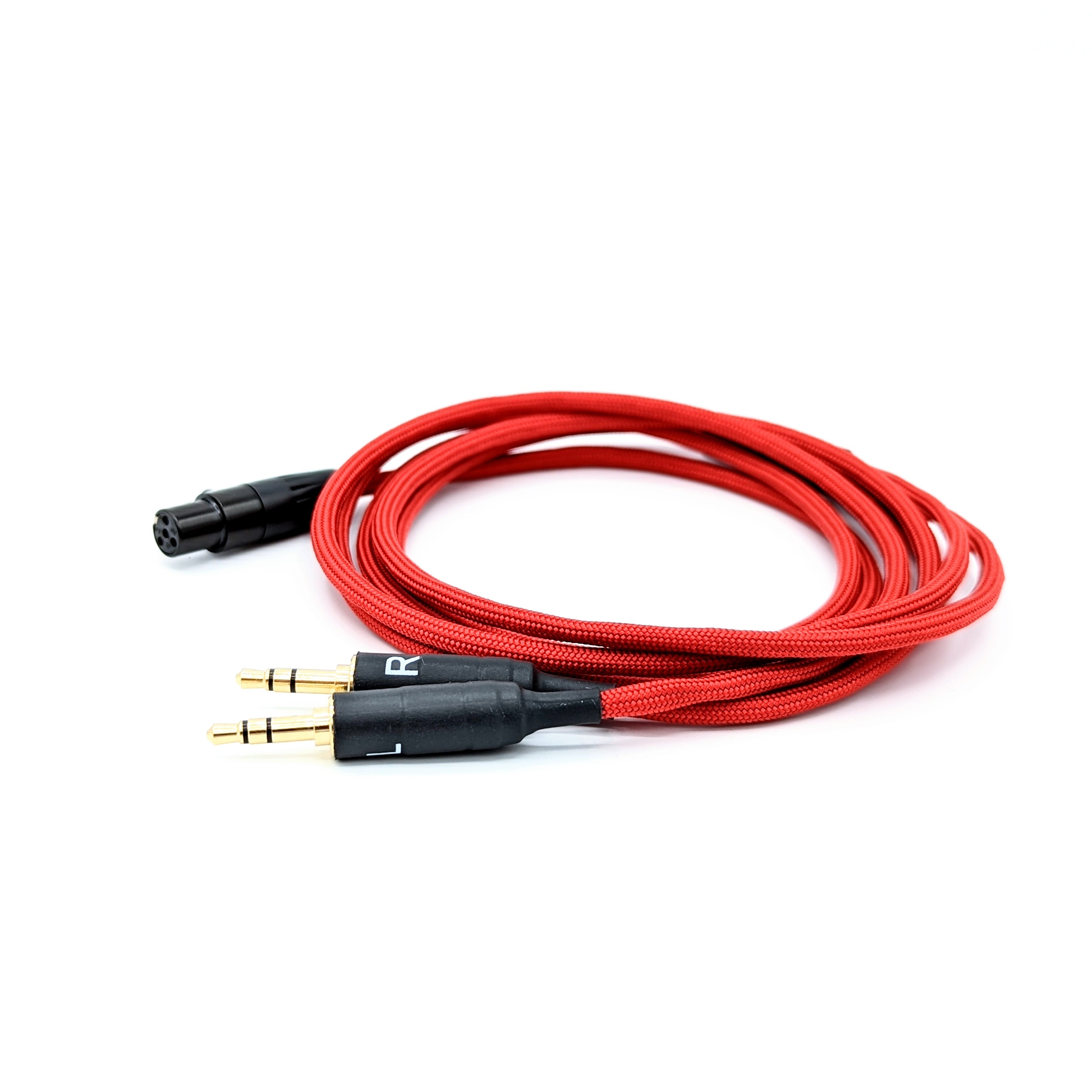 HC-9-THK: Dual 3.5mm TRS Balanced Headphone Cable for Focal and more