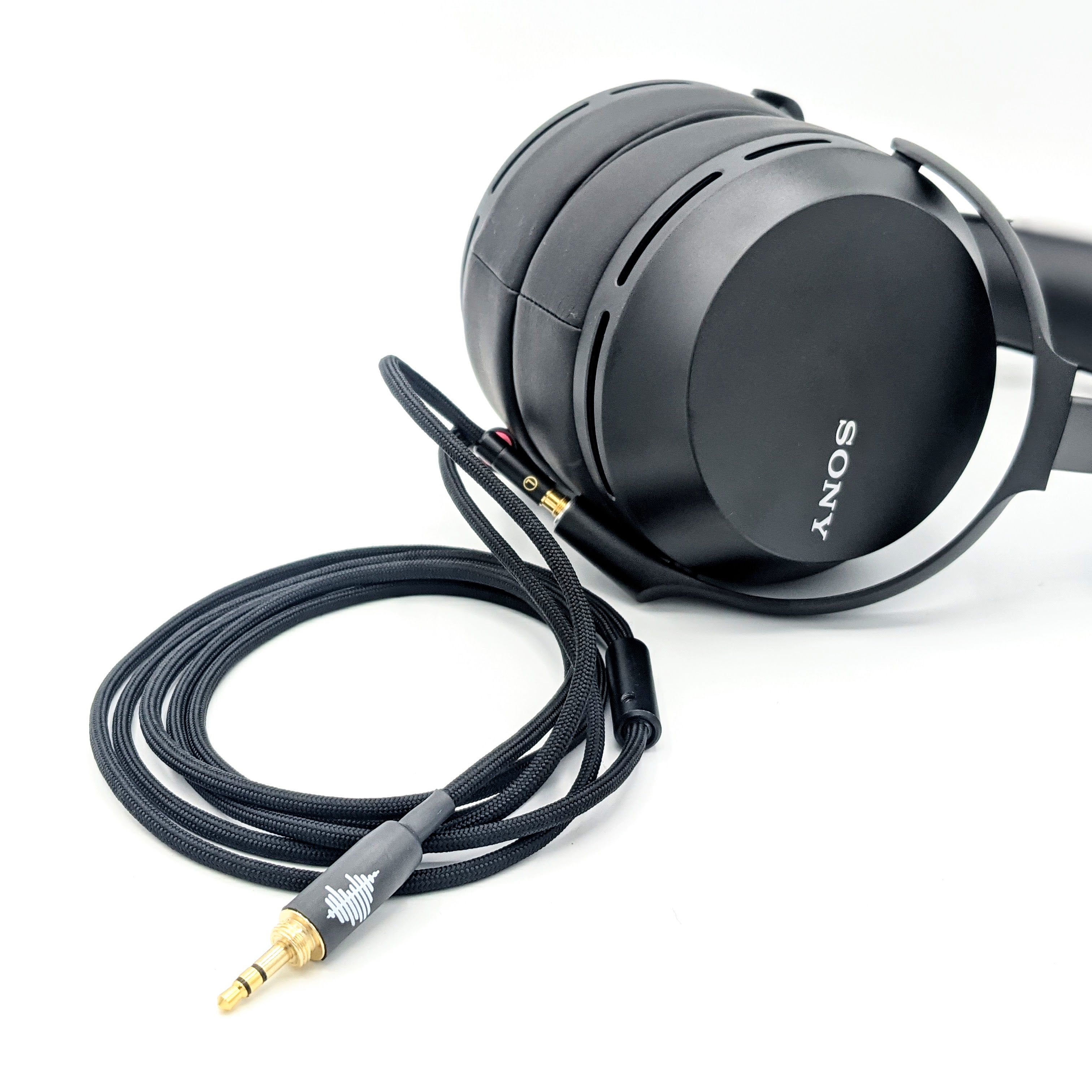 SONY T1 2nd 3rd MDR-Z7 用ケーブル MOGAMI 2534 XLR コネクタ 4ピン 200cm 長め (各種カスタム対応可) aventho wired focal elear T1p HA-SW01