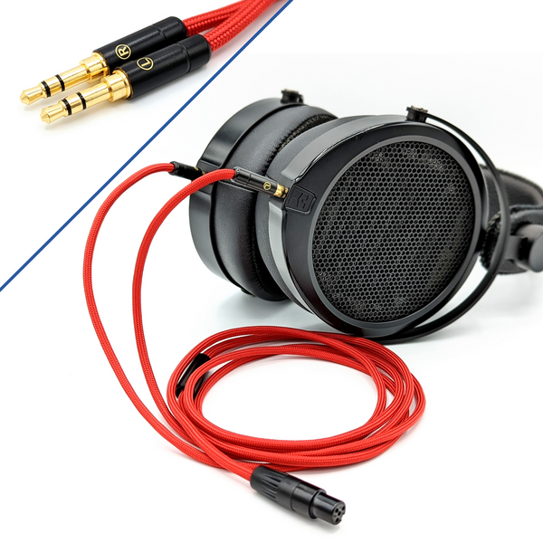 HC-9: Dual headphone cable for Hifiman, Focal, Meze 109