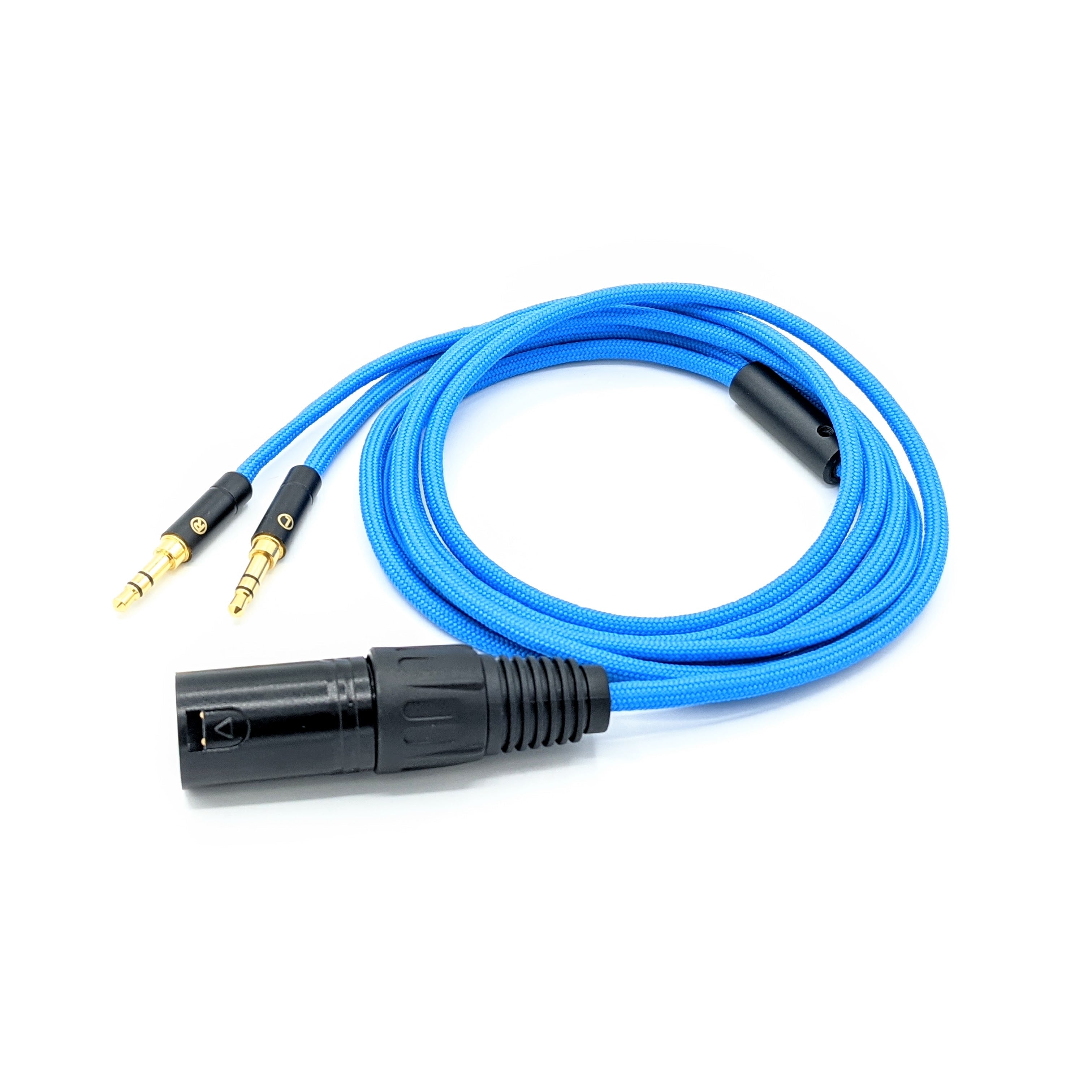 Hifi 3.5mm to 4-Pin XLR Balanced Audio Headphone Adapter Female male Cable  Plug