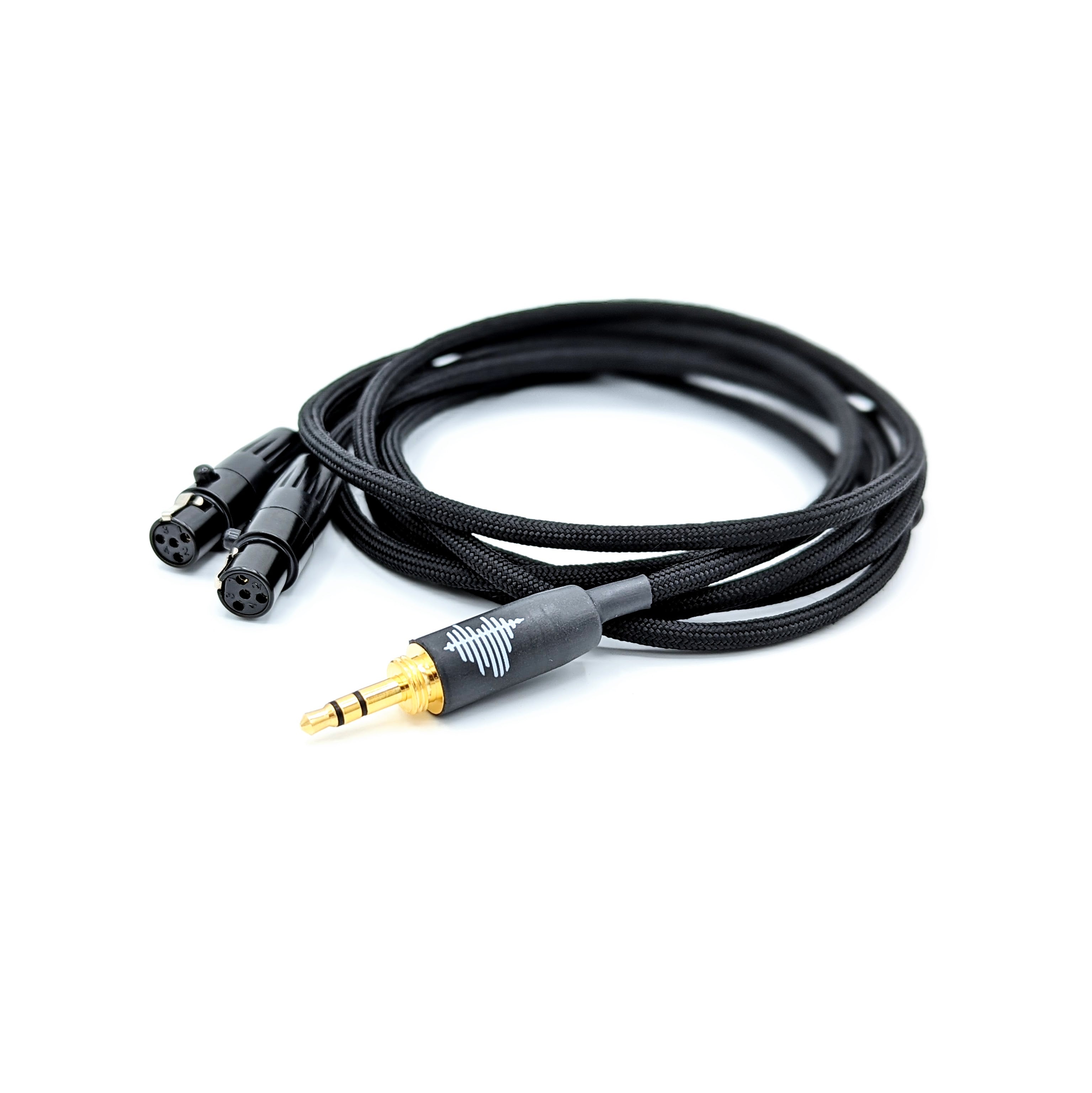Dual 4-pin mini-xlr cable for Audeze / ZMF and more – Hart Audio