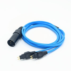 Dual Senn 2-pin to [M] 4-pin XLR Balanced Headphone Cable